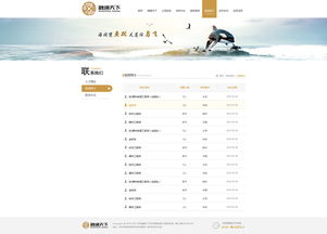 简洁企业服务资本管理公司官网设计展示